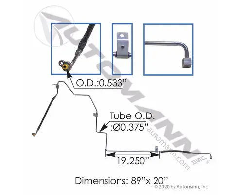 MACK  Air Conditioner Hoses