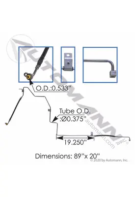 MACK  Air Conditioner Hoses