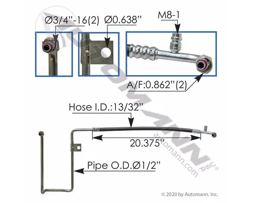 MACK  Air Conditioner Hoses