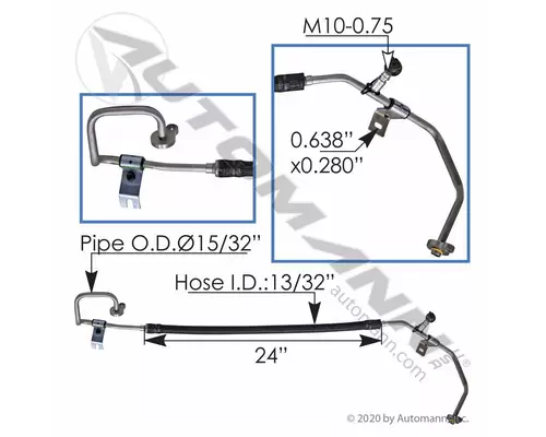 MACK  Air Conditioner Hoses