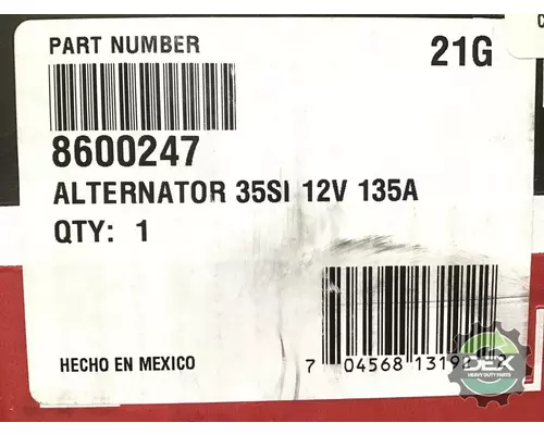 MACK  Alternator