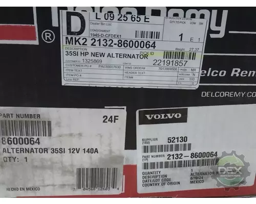 MACK  Alternator