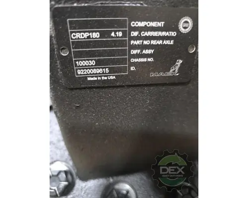 MACK  Axle Assembly, Rear (Single or Rear)