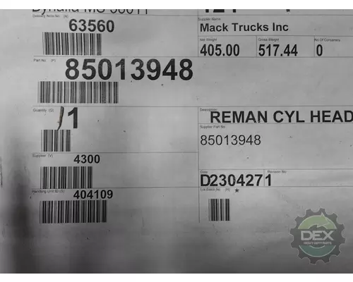 MACK  Cylinder Head