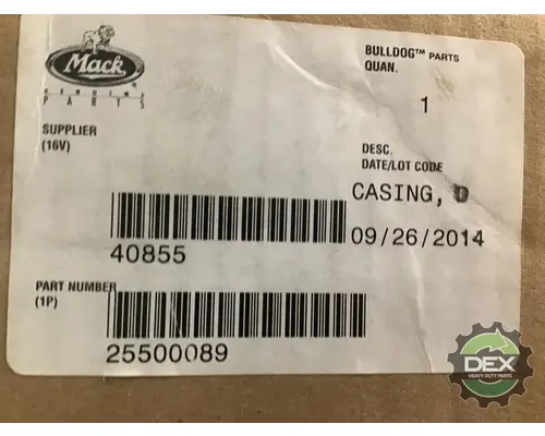 MACK  Differential Case