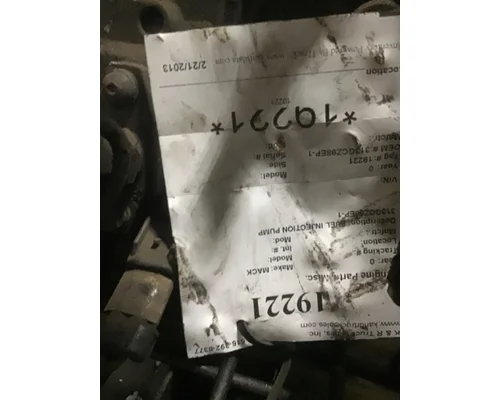 MACK  Fuel Pump (Injection)