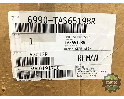 MACK  Steering Gear  Rack