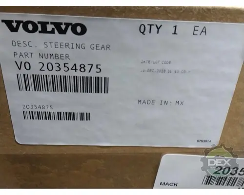 MACK  Steering Gear  Rack