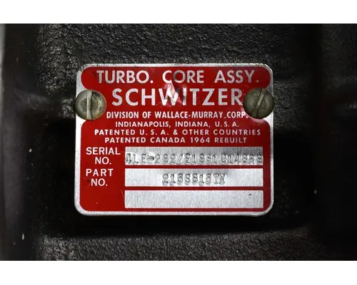 MACK  Turbocharger  Supercharger