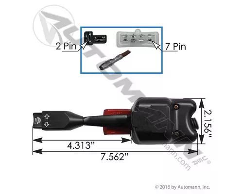 MACK  Turn SignalWiper Switch