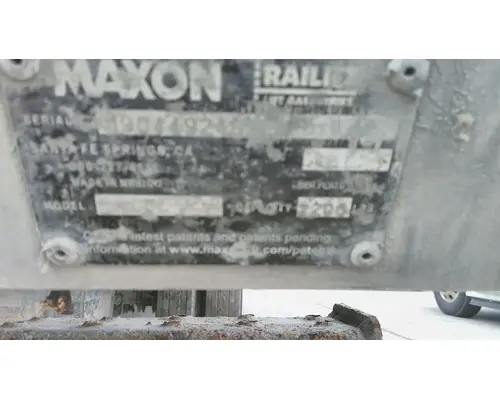 MAXON DMD SERIES LIFT GATE ASSEMBLY