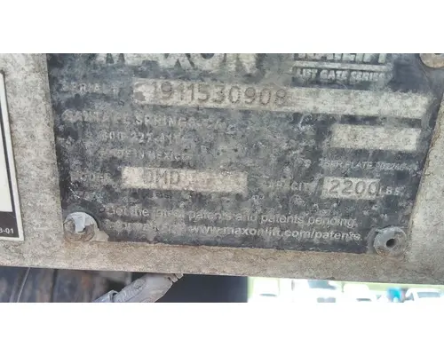 MAXON DMD SERIES LIFT GATE ASSEMBLY