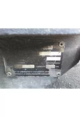 MAXON GPT SERIES LIFT GATE ASSEMBLY