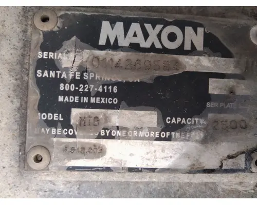 MAXON MTB SERIES LIFT GATE ASSEMBLY