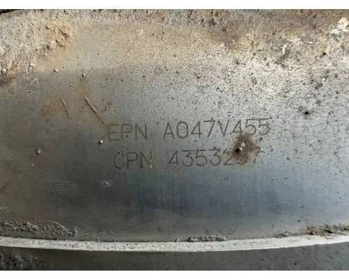 MCI J4500 DPF (Diesel Particulate Filter)