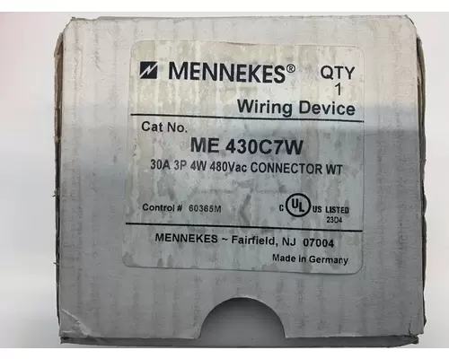 MENNEKES ME 430C7W Electrical Parts, Misc.
