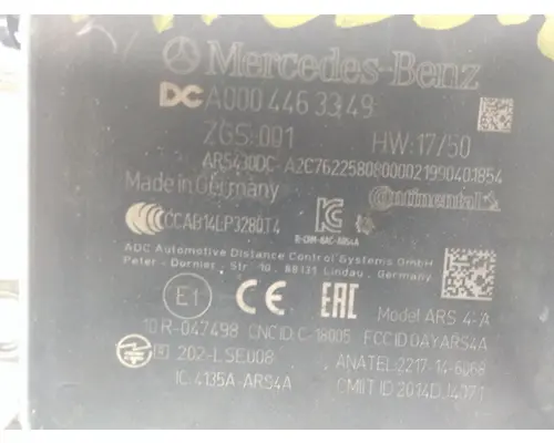 MERCEDES-BENZ A000 446 33 49 RADAR ANTI-COLLISION MODULE