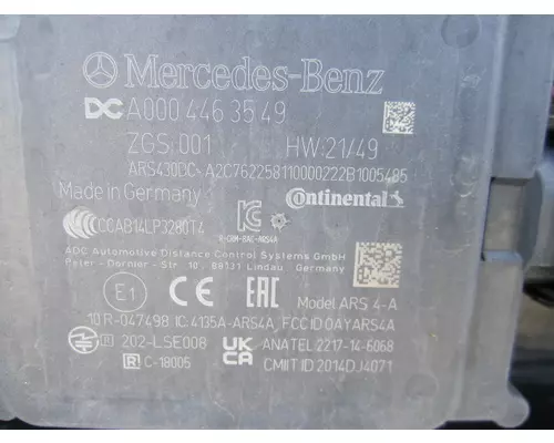 MERCEDES-BENZ A000 446 35 49 RADAR ANTI-COLLISION MODULE