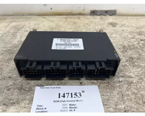 MERCEDES-BENZ A0004464335 ECM (Cab Control Module)