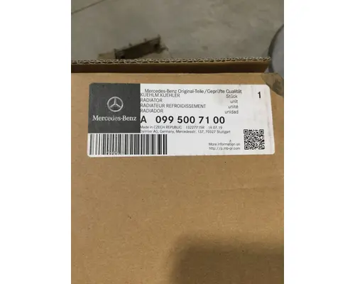 MERCEDES-BENZ MISC RADIATOR