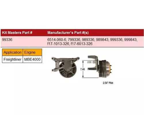 MERCEDES MBE4000-HortonDM_799336 Fan Clutch