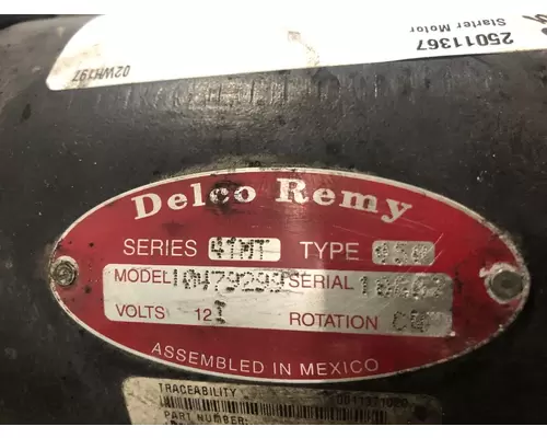 MERCEDES MBE900 Starter Motor