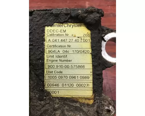 MERCEDES MBE904 ENGINE CONTROL MODULE (ECM)