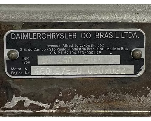 MERCEDES OM460 DPF Cylinder Block