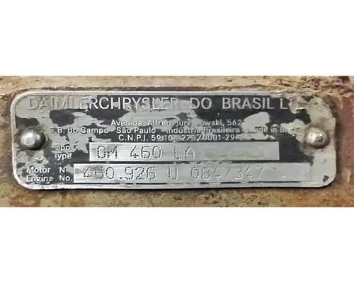 MERCEDES OM460LA Cylinder Block