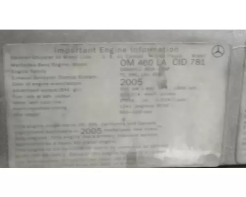 MERCEDES OM460LA Engine Assembly