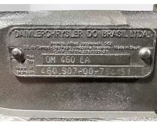 MERCEDES OM460 Cylinder Block