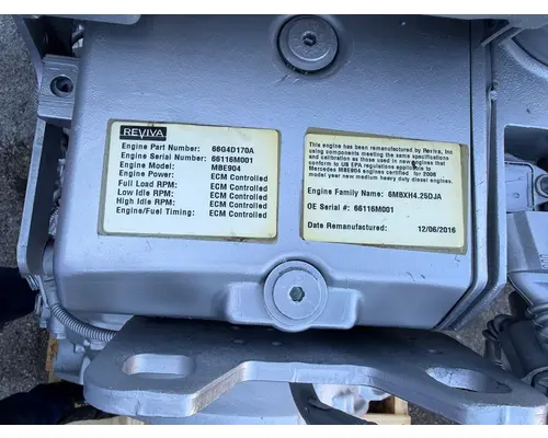 MERCEDES OM904LA Engine Assembly