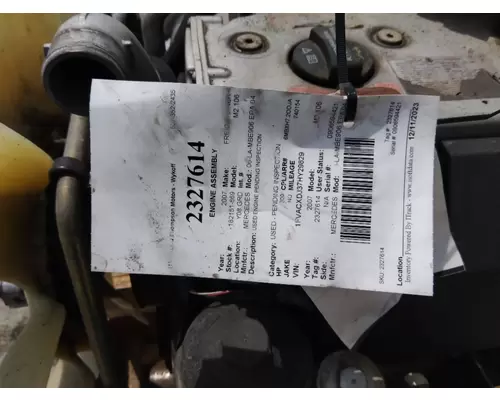MERCEDES OM906-LA-MBE906 EPA 04 ENGINE ASSEMBLY