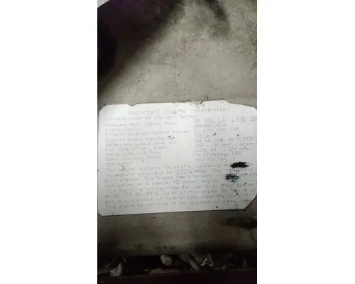 MERCEDES OM906 Engine Assembly