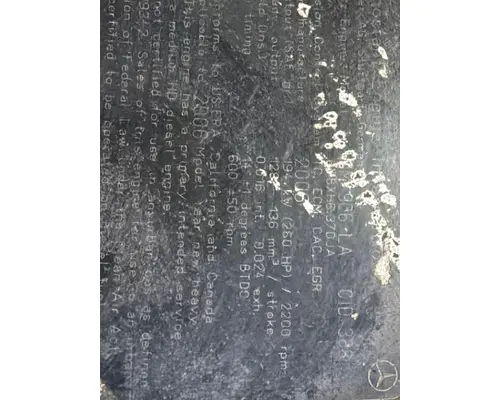 MERCEDES OM906 Engine Assembly