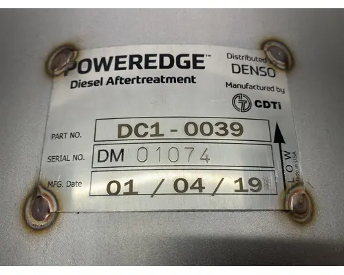 MERCEDES OM926 DPF (Diesel Particulate Filter)
