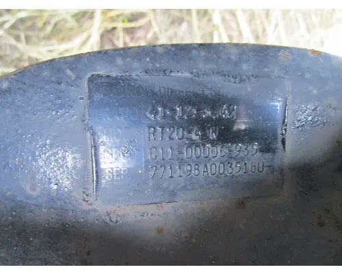 MERCEDES RT20-4N Rear End