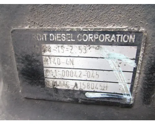 MERCEDES RT40-4N Rear End