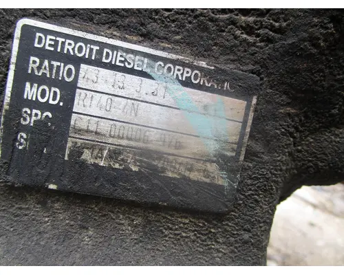 MERCEDES RT40-4N Rear End