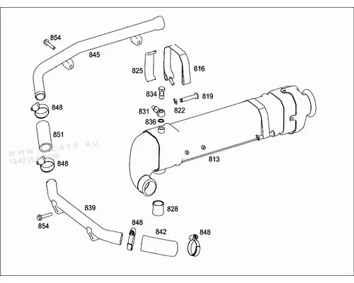 MERCEDES  EXHAUST MANIFOLD