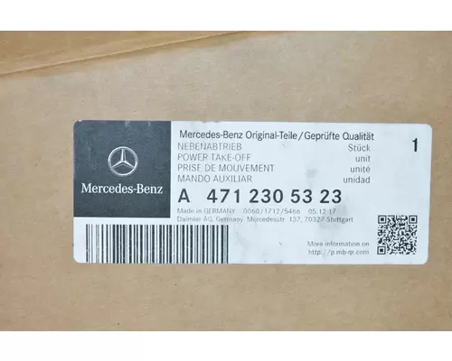 MERCEDES  PTO Driven Accessory