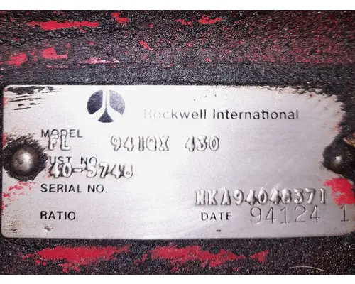 MERITOR-ROCKWELL FL-941 AXLE ASSEMBLY, FRONT (STEER)