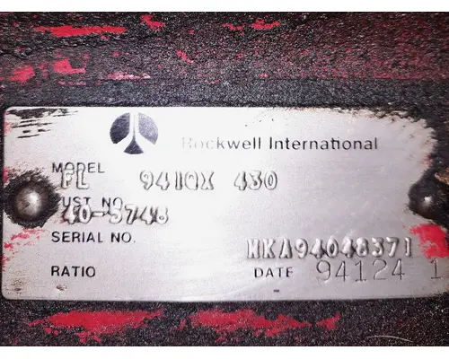 MERITOR-ROCKWELL FL-941 AXLE ASSEMBLY, FRONT (STEER)