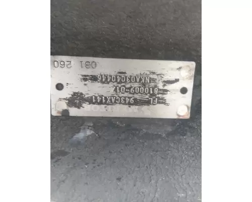 MERITOR-ROCKWELL FL-943 AXLE ASSEMBLY, FRONT (STEER)