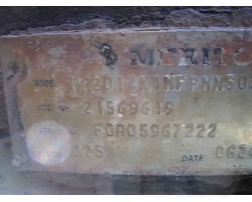 MERITOR-ROCKWELL MD2014XR325 MATCHED SET REARS