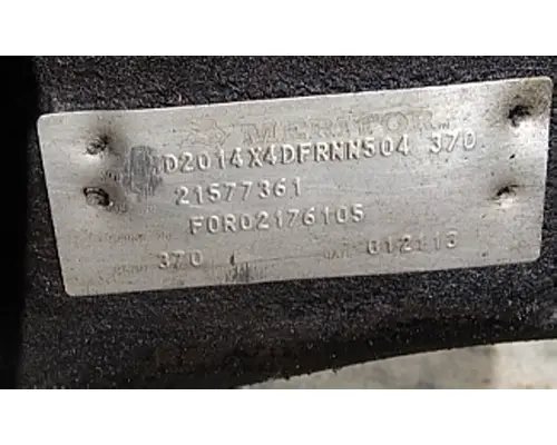 MERITOR-ROCKWELL MD2014X AXLE ASSEMBLY, REAR (FRONT)