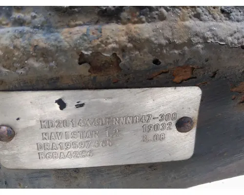 MERITOR-ROCKWELL MD2014X AXLE ASSEMBLY, REAR (FRONT)