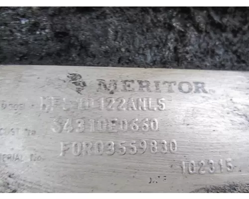 MERITOR-ROCKWELL MFS-10-122A AXLE ASSEMBLY, FRONT (STEER)