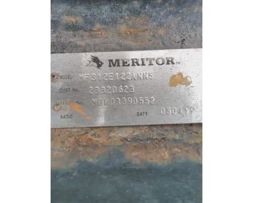 MERITOR-ROCKWELL MFS-12E-122A-N AXLE ASSEMBLY, FRONT (STEER)