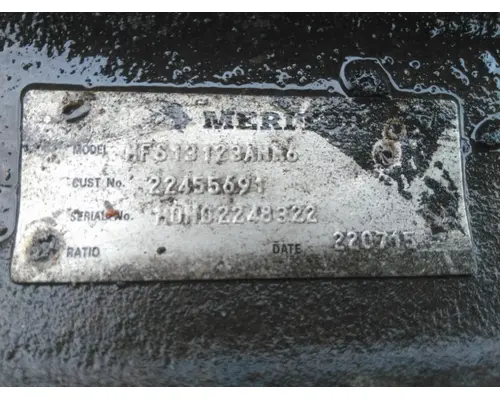 MERITOR-ROCKWELL MFS-13-123A AXLE ASSEMBLY, FRONT (STEER)